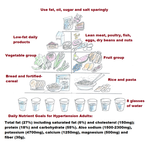 The food choice pyramid for hypertension